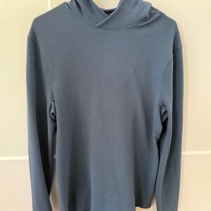 lululemon athletica Men's Hooded Waffle Knit Long Sleeve - Dusty Blue